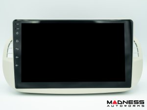 FIAT 500 Radio Head Unit Upgrade System w/ install Kit - Pre Facelift (Pre '16) - Ivory Trim - T4